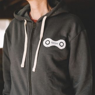 Heart Chain Zipup Hoodie